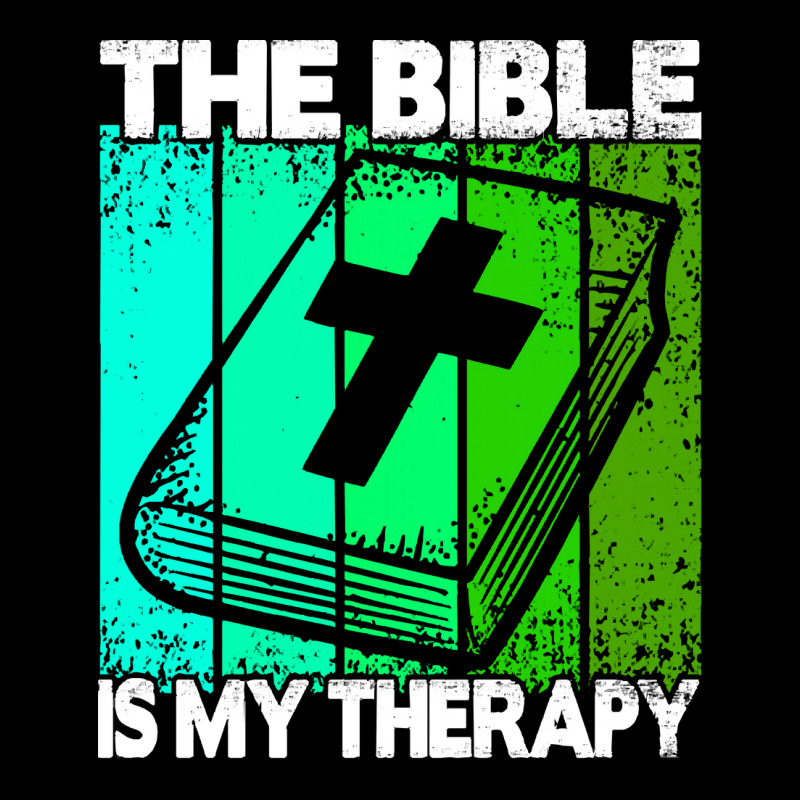 Bible Therapy T  Shirt The Bible Is My Therapy T  Shirt (1) Cropped Sweater by jaylinconsidine282 | Artistshot