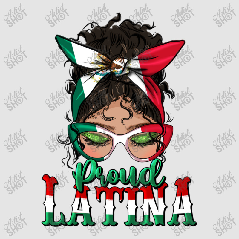 Proud Latina Messy Bun Mama Exclusive T-shirt by BundleAndBundleShop | Artistshot