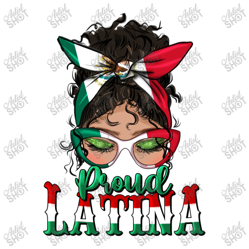 Proud Latina Messy Bun Mama Youth Hoodie by BundleAndBundleShop | Artistshot