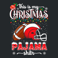 Football Men Women Football Christmas Pajama 57 Football Player Crewneck Sweatshirt | Artistshot