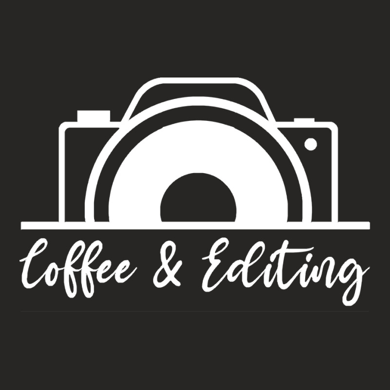 Photography T  Shirt Photographer Coffee & Editing  Photography Lover Ladies Fitted T-Shirt by lizardgasp | Artistshot