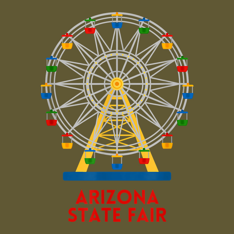 Arizona State Fair Ferris Wheel County Fair T Shirt Vintage Short | Artistshot