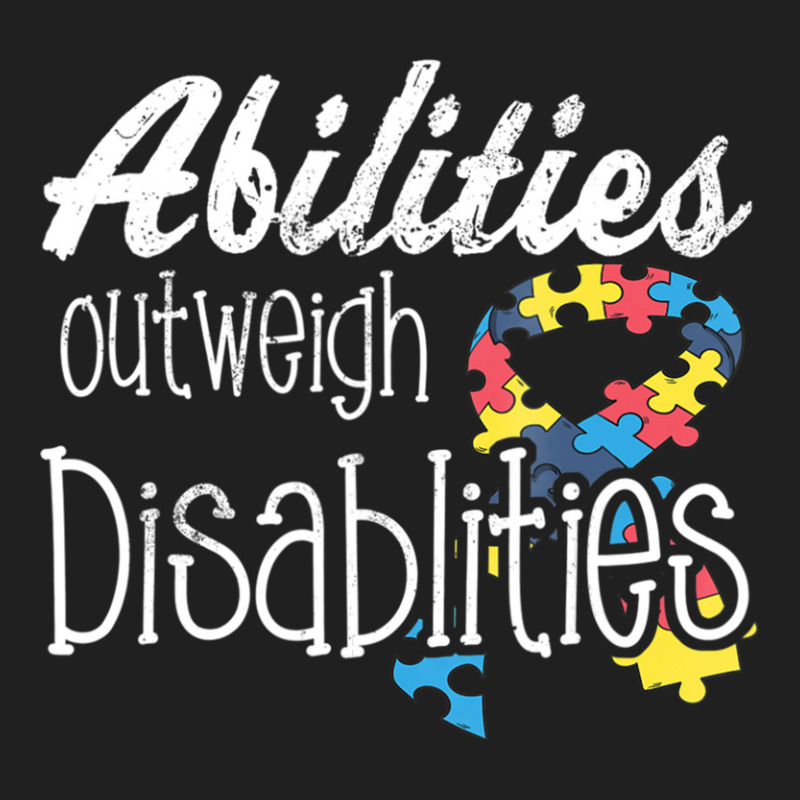 Abilities Outweights Disabilities Autism Awareness Ladies Polo Shirt by LindsayYuh | Artistshot