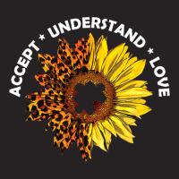 Accept Understand Love Sunflower Leopard Autism Teacher Vintage Cap | Artistshot