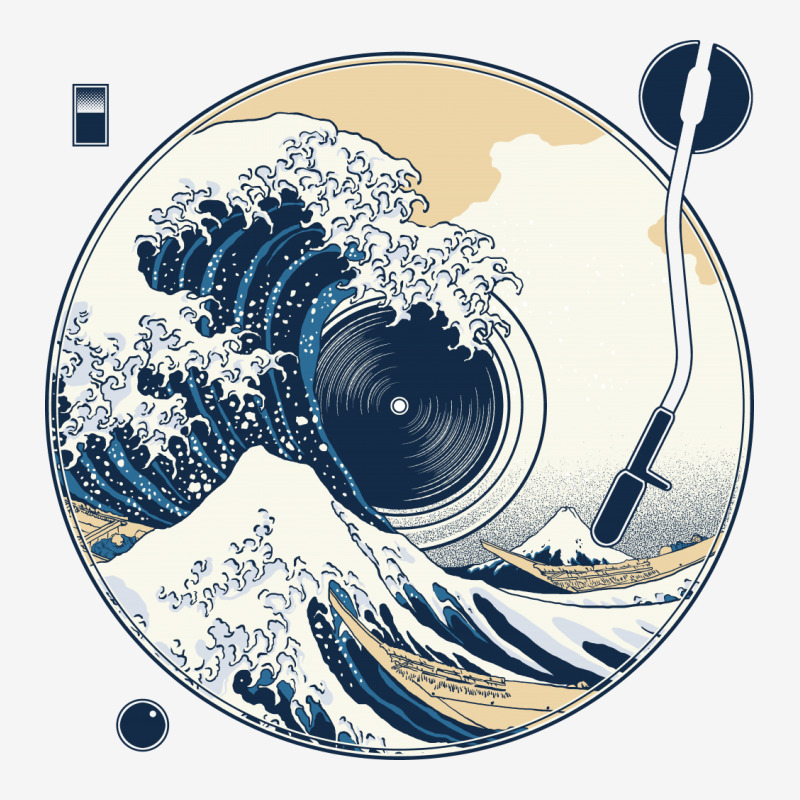 The Great Wave Off Sound License Plate | Artistshot