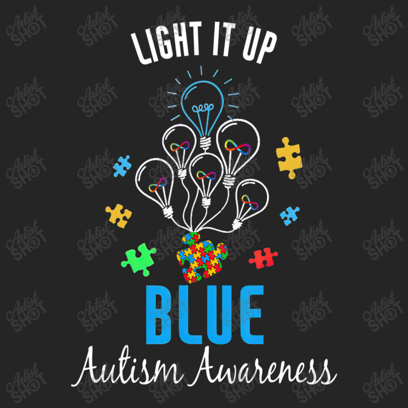 Autism Awareness Light It Up Blue Autism Awareness Unisex Hoodie by LeiThompson | Artistshot