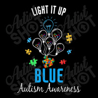 Autism Awareness Light It Up Blue Autism Awareness Zipper Hoodie | Artistshot