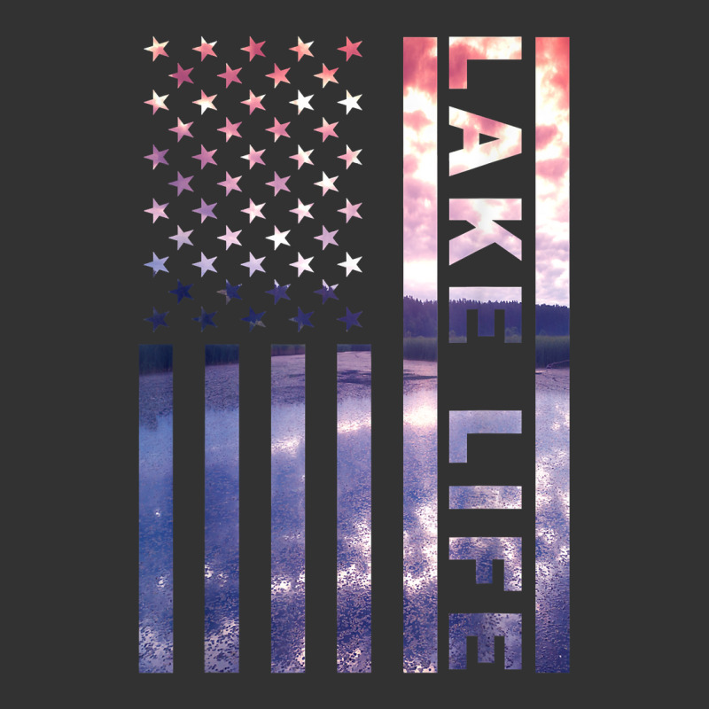 Lake Life American Flag Dock Sunset Wakeboarder Power Boat T Shirt Baby Bodysuit | Artistshot