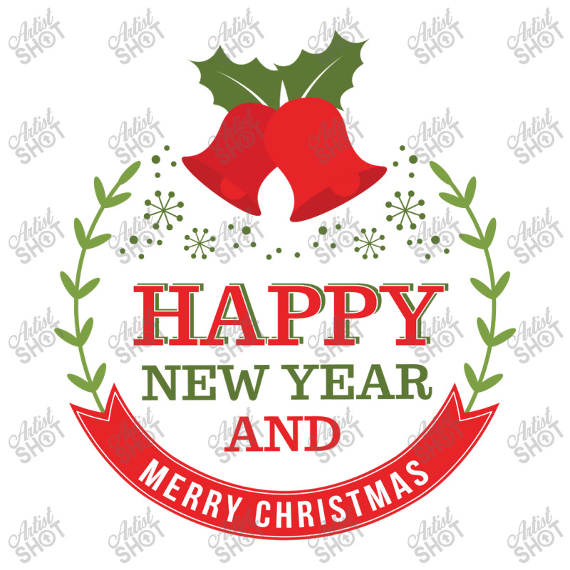 Happy New Year And Merry Christmas - Jingle Bells Sticker | Artistshot