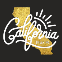 California Dreamin' Cali Vacation T Shirt Ladies Fitted T-shirt | Artistshot