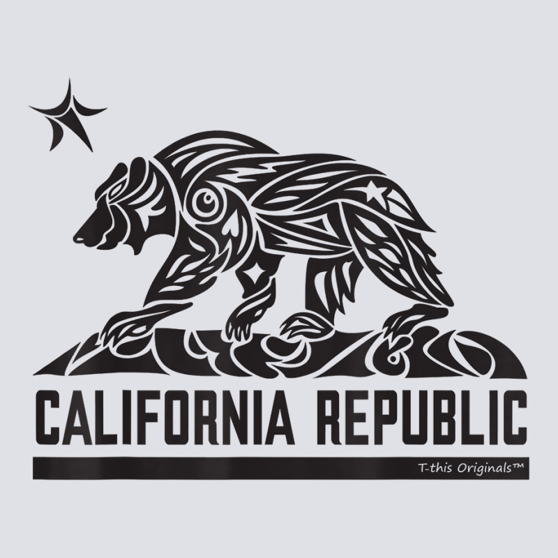 California Republic Flag Tribal Grizzly Bear   Bkp1 T Shirt Bucket Hat by shoaibmolleda | Artistshot