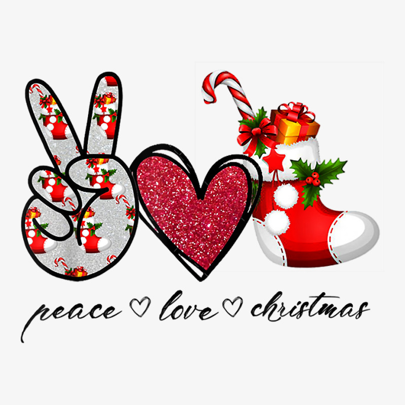 Peace Love Christmas Tis The Season Christmas Family Pajamas T Shirt Ladies Fitted T-Shirt by haylesfshiltsxd1 | Artistshot