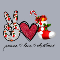 Peace Love Christmas Tis The Season Christmas Family Pajamas T Shirt Tank Dress | Artistshot