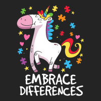 Embrace Different Unicorn Autism Awareness Day 3/4 Sleeve Shirt | Artistshot