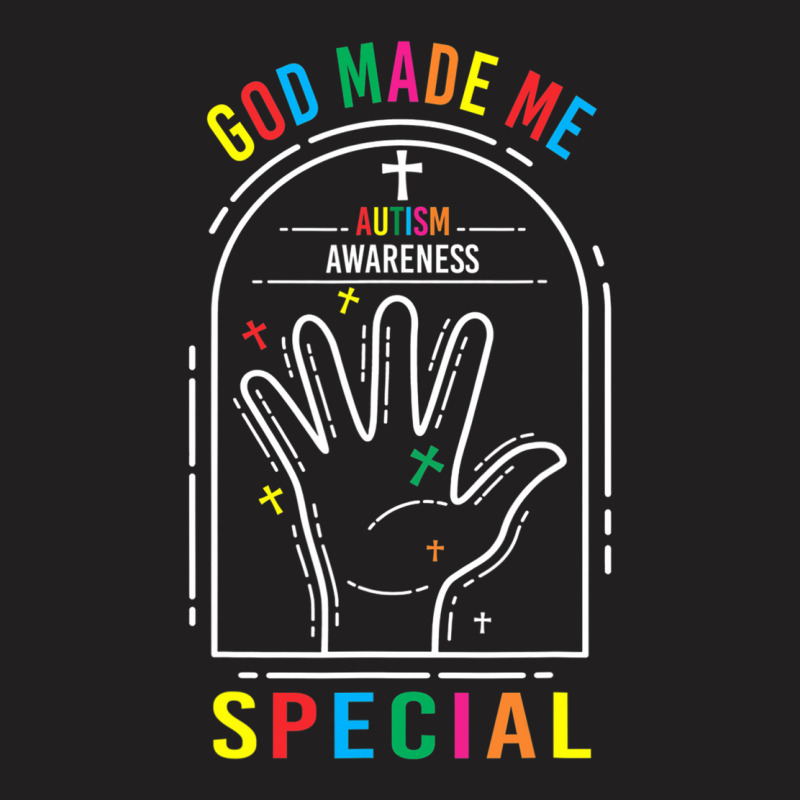 God Made Me Special Christian Autism Awareness Day T-shirt | Artistshot