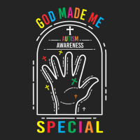 God Made Me Special Christian Autism Awareness Day 3/4 Sleeve Shirt | Artistshot