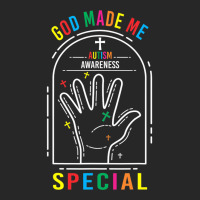 God Made Me Special Christian Autism Awareness Day Men's T-shirt Pajama Set | Artistshot