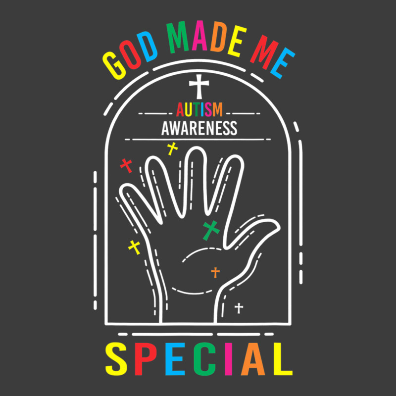 God Made Me Special Christian Autism Awareness Day Men's Polo Shirt | Artistshot