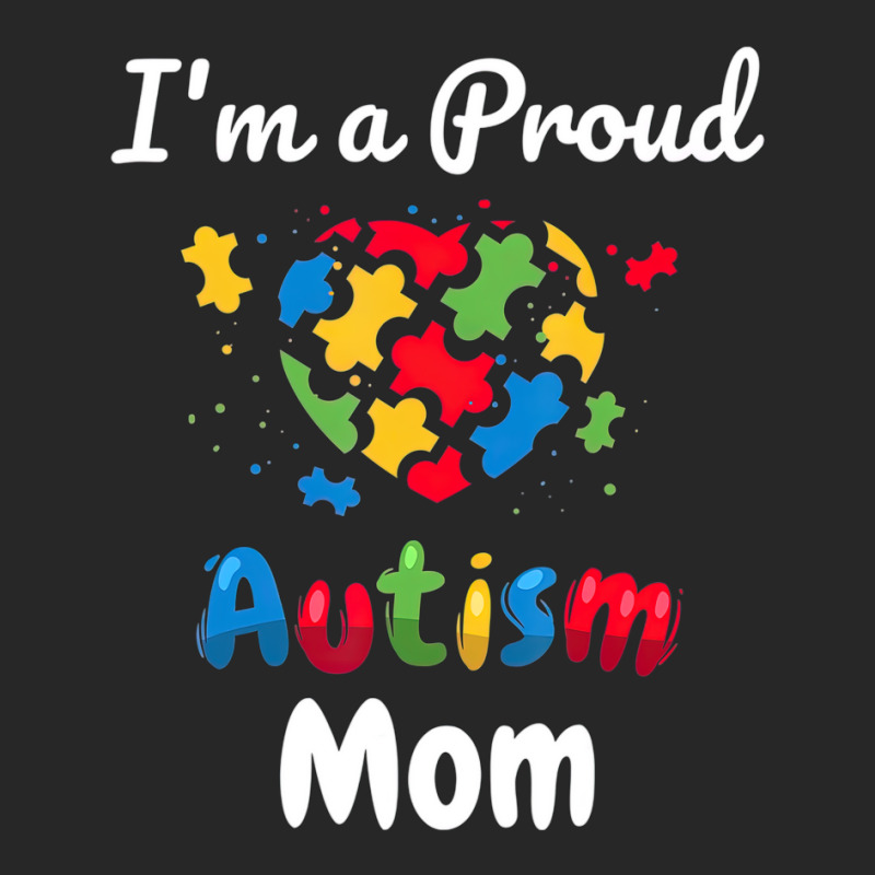 Im A Proud Autism Mom Heart Men's T-shirt Pajama Set | Artistshot