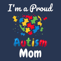 Im A Proud Autism Mom Heart Men Denim Jacket | Artistshot