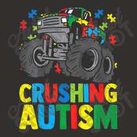 Monster Truck Crushing Austim Autism Awareness Champion Hoodie | Artistshot