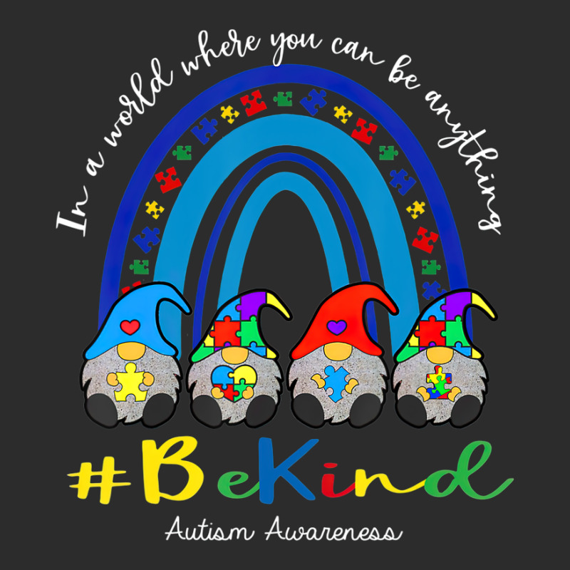 In A World Where You Can Be Anything Be Kind Autism Awareness Gnomes Exclusive T-shirt | Artistshot