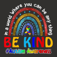 In A World Where You Can Be Anything Be Kind Autism Rainbow Champion Hoodie | Artistshot