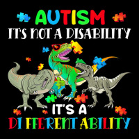 Its Not A Disability Autism Awareness Dinosaur Trex Men's Long Sleeve Pajama Set | Artistshot