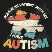 Please Be Patient With Me Puzzle Piece Autism Awareness Hoodie & Jogger Set | Artistshot