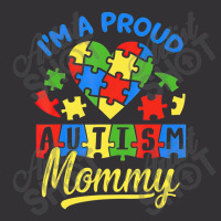 Proud Autism Mommy Awareness Mother Autistic Vintage Hoodie | Artistshot