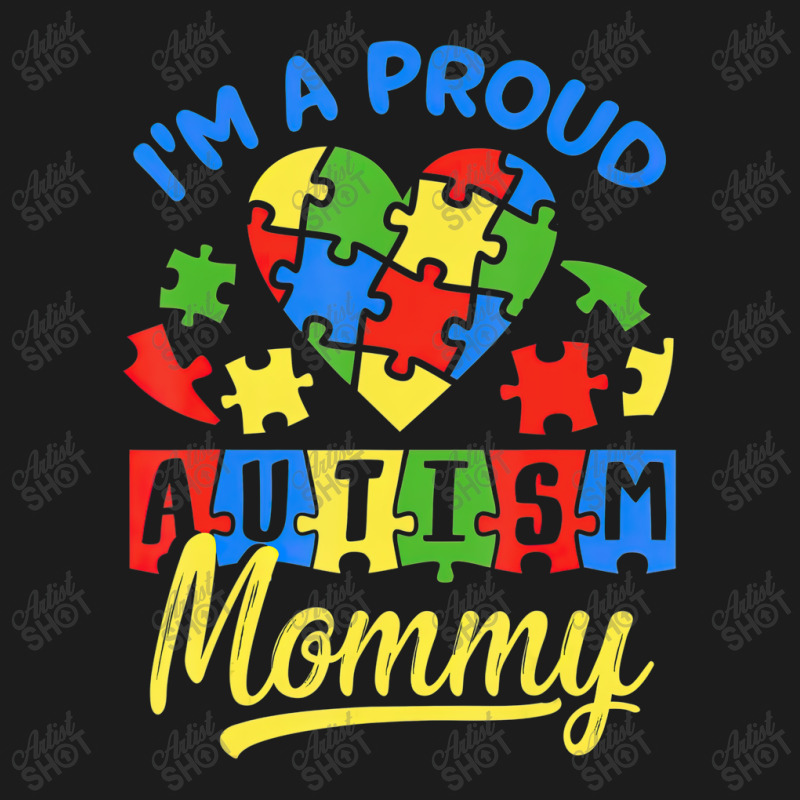 Proud Autism Mommy Awareness Mother Autistic Hoodie & Jogger set by LeiThompson | Artistshot