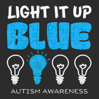 Light It Up Blue Autism Awareness Ribbon Puzzle Pieces Exclusive T-shirt | Artistshot