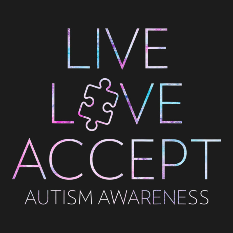 Live Love Accept Autism Awareness Hoodie & Jogger Set | Artistshot