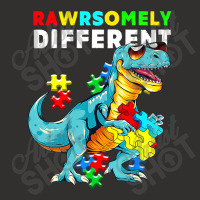 Rawrsomely Different Dinosaur Dino Autism Awareness Champion Hoodie | Artistshot