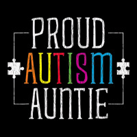 Love Proud Autism Auntie V-neck Tee | Artistshot