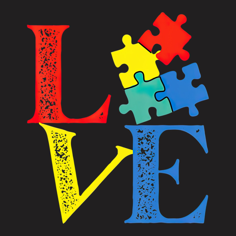 Love Puzzle Autism Awareness T-shirt | Artistshot