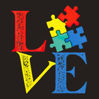 Love Puzzle Autism Awareness Tank Top | Artistshot