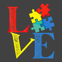 Love Puzzle Autism Awareness Vintage T-shirt | Artistshot