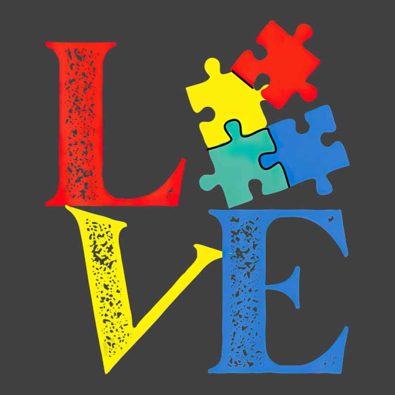 Love Puzzle Autism Awareness Vintage T-shirt | Artistshot