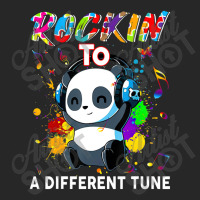 Rockin To A Different Tune Panda Autism Awareness Men's T-shirt Pajama Set | Artistshot