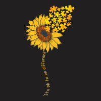 Love Sunflower Puzzle Autism Awareness T-shirt | Artistshot