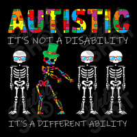 Skeleton Autism Its Not A Disability Autism Awareness Long Sleeve Shirts | Artistshot