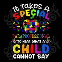 Special Paraprofessional Autism Awareness V-neck Tee | Artistshot