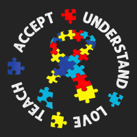 Autism Awareness Teacher Teach Accept Understand Love 3/4 Sleeve Shirt | Artistshot