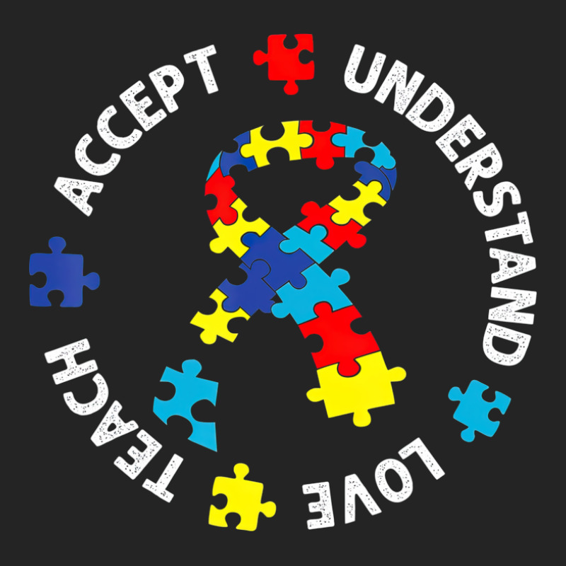 Autism Awareness Teacher Teach Accept Understand Love 3/4 Sleeve Shirt by LindsayYuh | Artistshot