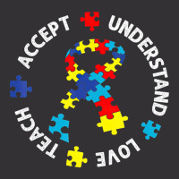 Autism Awareness Teacher Teach Accept Understand Love Vintage Short | Artistshot