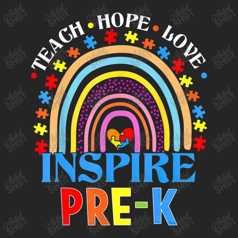 Teach Hope Love Inspire Pre Unisex Hoodie by LeiThompson | Artistshot