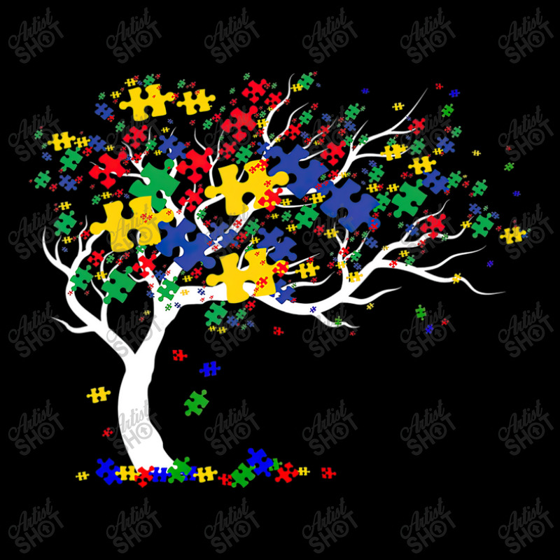 Tree Of Life Autism Awareness Month Asd Supporter Pocket T-Shirt by LeiThompson | Artistshot