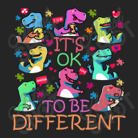 Trex Its Ok To Be Different Autism Awareness Dino Unisex Hoodie | Artistshot