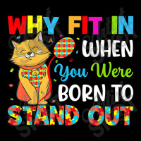 Why Fit In When You Were Born To Stand Out Autism Awareness (2) Unisex Jogger | Artistshot